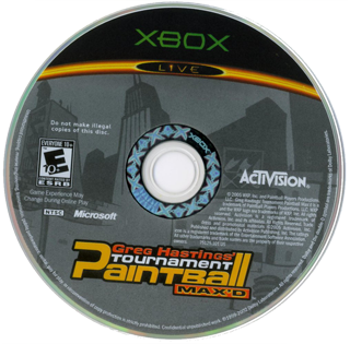 Greg Hastings Tournament Paintball Maxed media 3 for Xbox